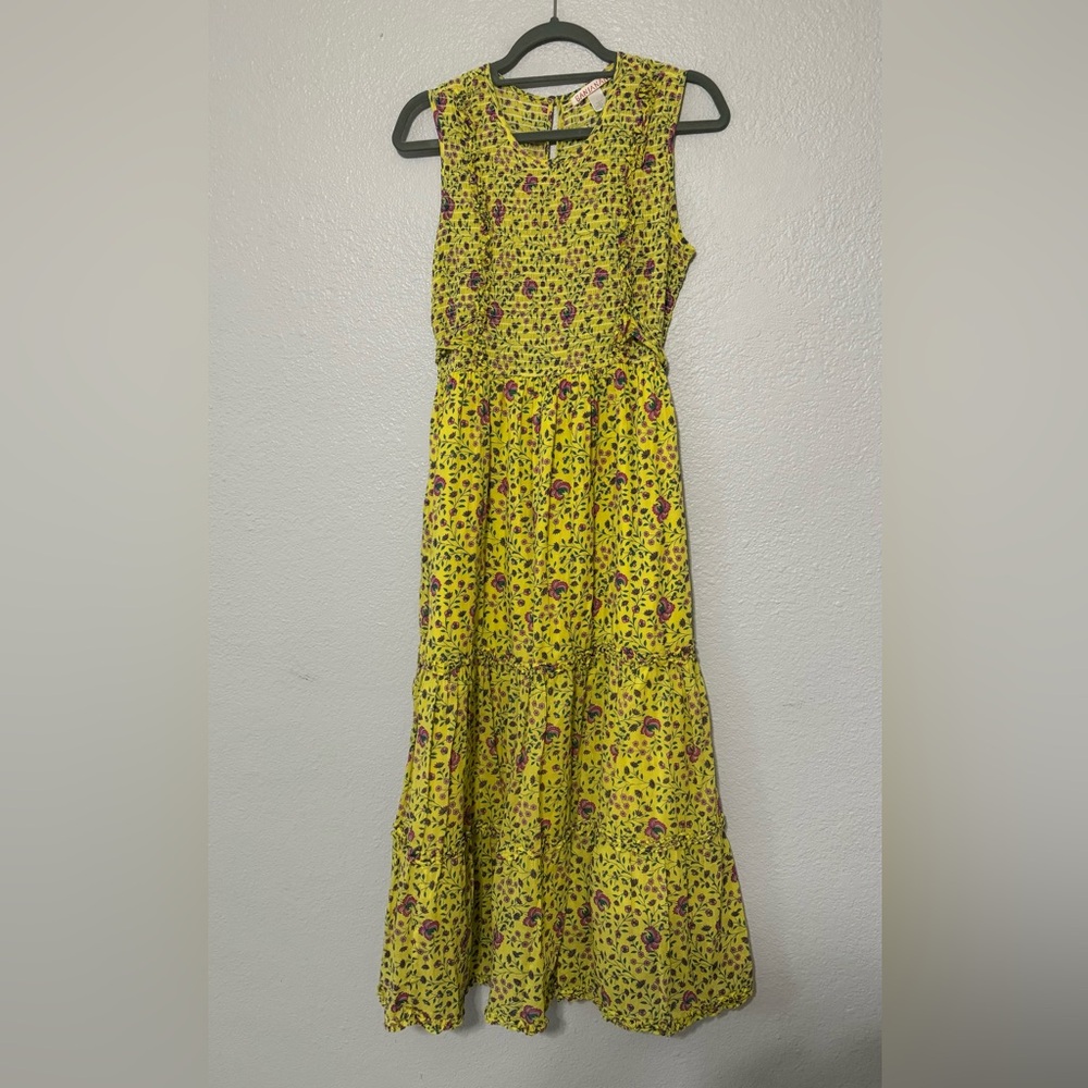 Banjanan Iris Maxi Dress In Floral Honey Size L